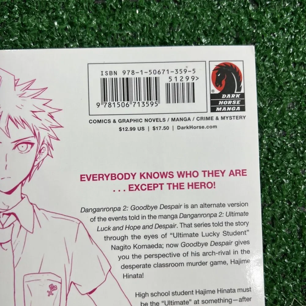 Danganronpa 2 Goodbye‎ Despair Volume 1 By Spike Chunsoft Anime Book
